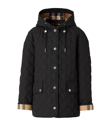 burberry jacket mens with hood|Burberry quilted jacket with hood.